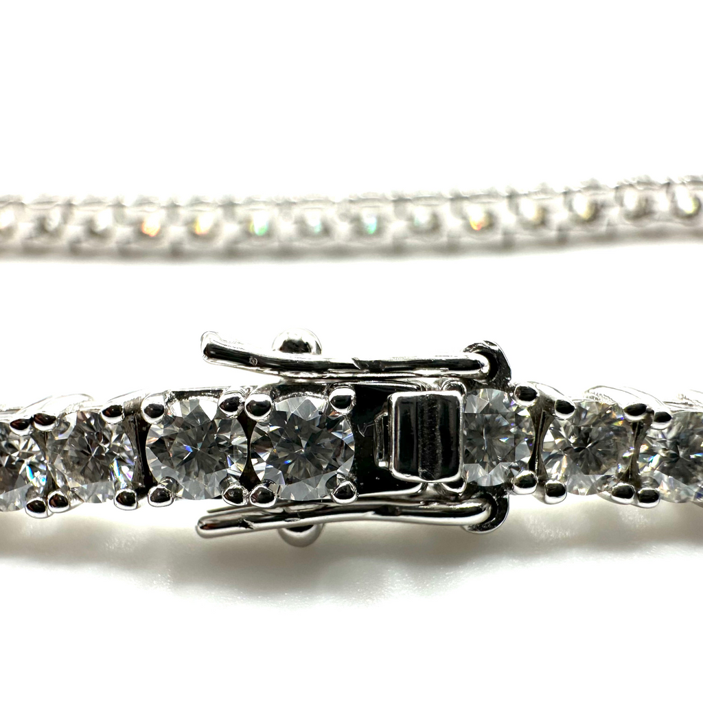 Moissanite Tennis Bracelet (3mm Stones)